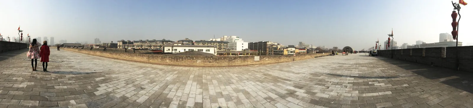 The city wall