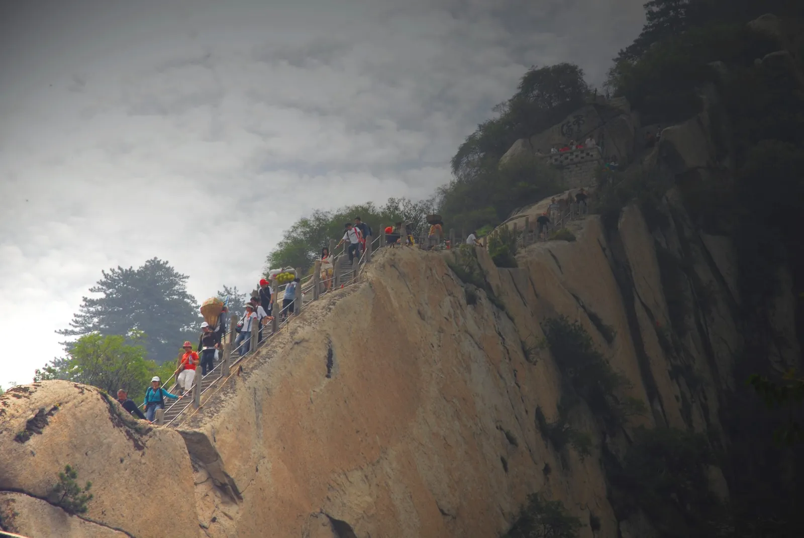 The old path up Mount Hua