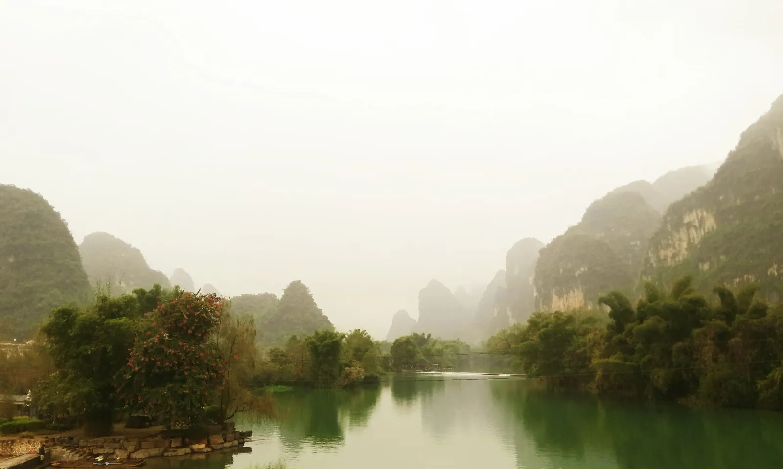 Karst hills around Guilin