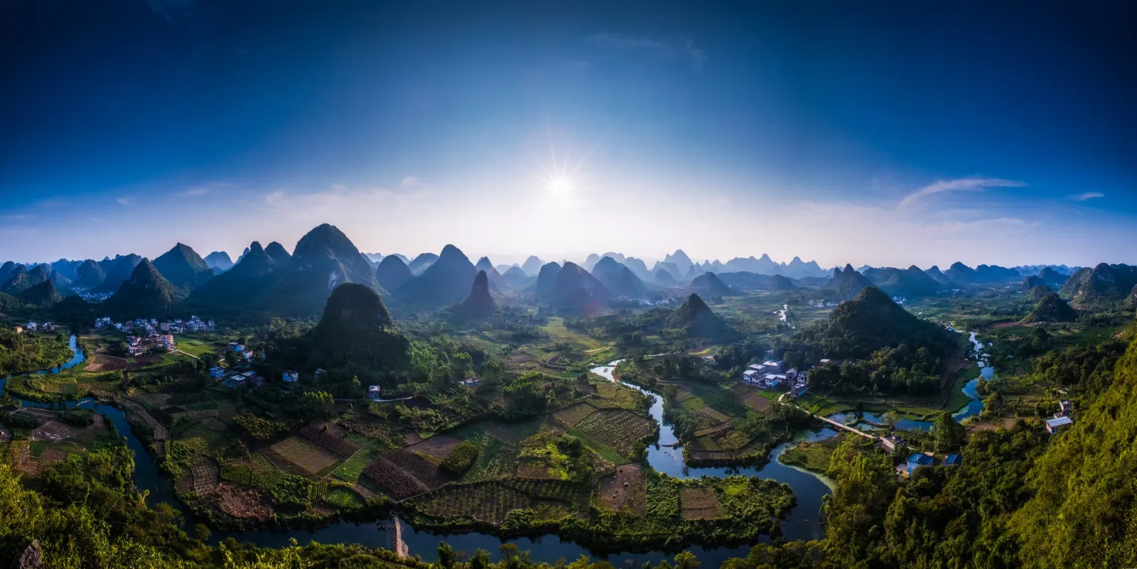 Karst hills around Guilin