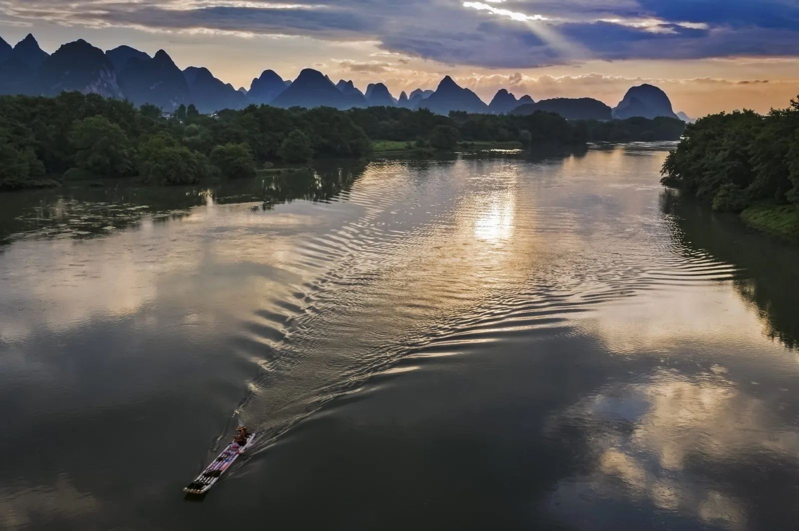 Karst hills around Guilin